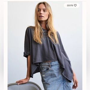 Free People We The Free CC Tee in black!